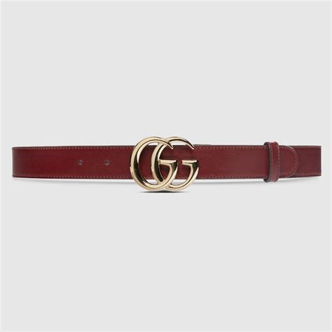 gucci marmont.belt|GG Marmont thin belt in Rosso Ancora patent leather .